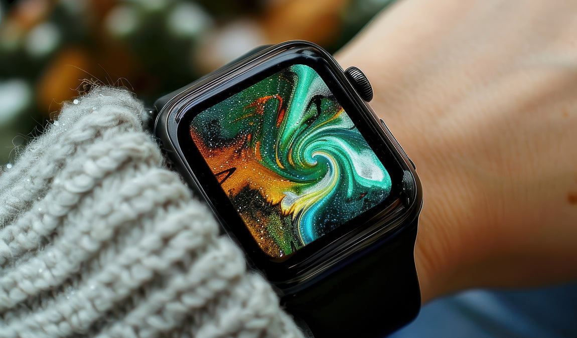 The new luxury watch is slim and elegant.
